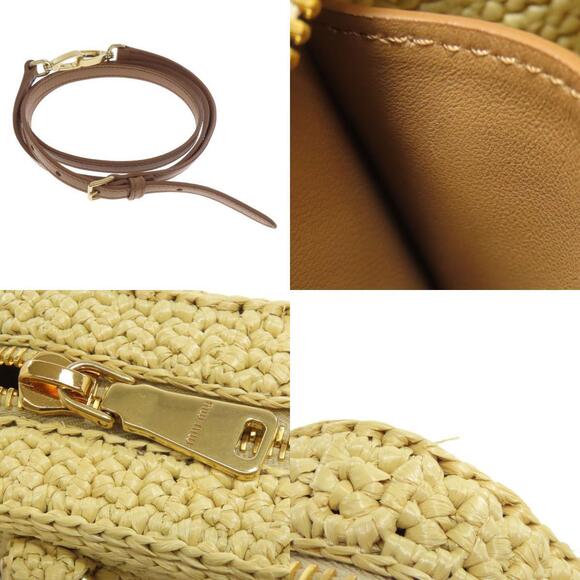 Miu Miu Raffia Handbag - Picture 8 of 10